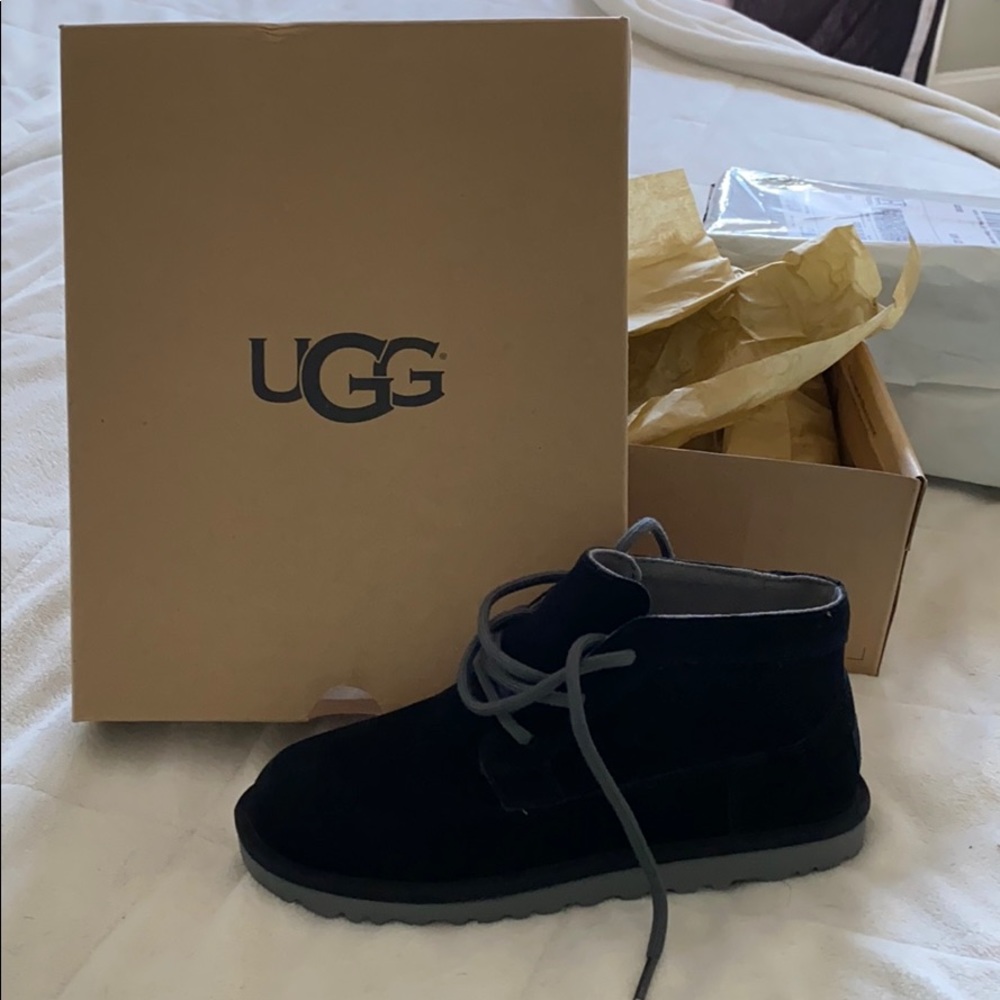 Brand new boys Ugg lace up boot. Size 3